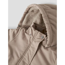 NAME IT Jakke Marlow Parka Silver Mink